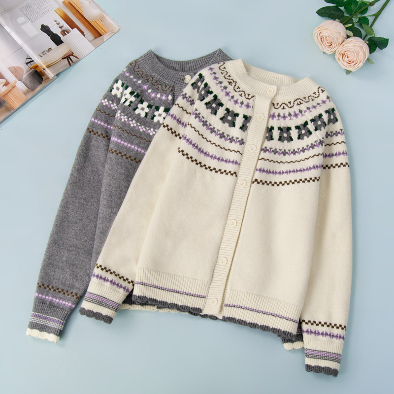 2616女童毛衣儿童新年新款爆款复古洋气春秋针织打底衫中大童衣服,童装/婴儿装/亲子装,毛衣/针织衫,淘宝优惠券,粉丝福利购,淘宝优惠卷