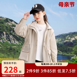 女童风衣2024春季新品