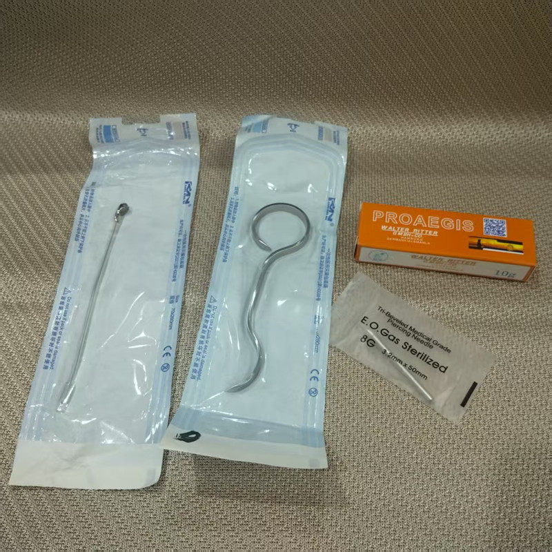 镶珠子工具套装 人体入珠一圈工具 男性入珠硅胶自已入珠专用工具
