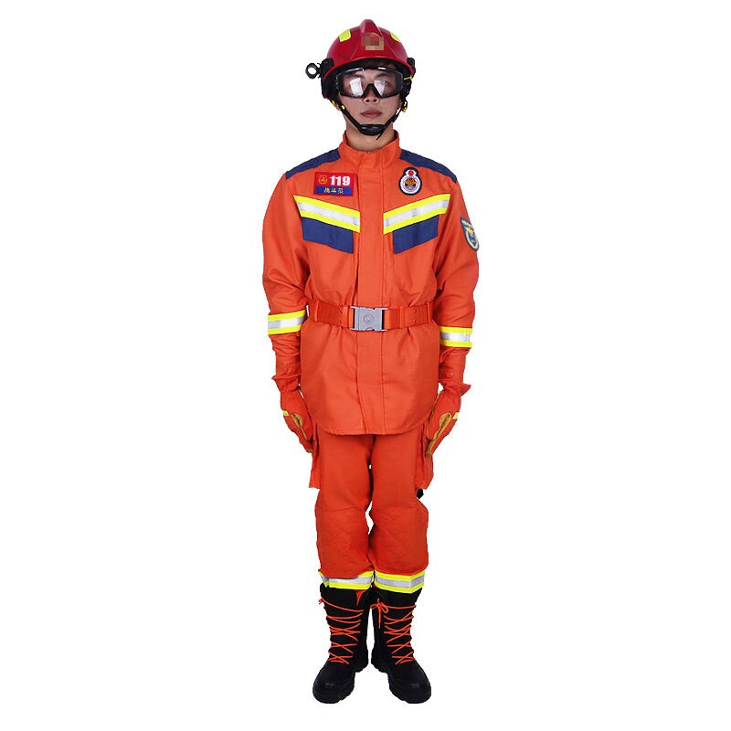 救援服应急救援阻燃隔热消防抢险救援六件套消防服