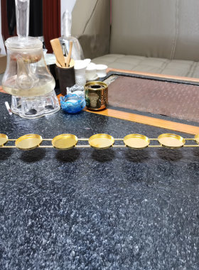 简形七盏一字灯架8小时12小时