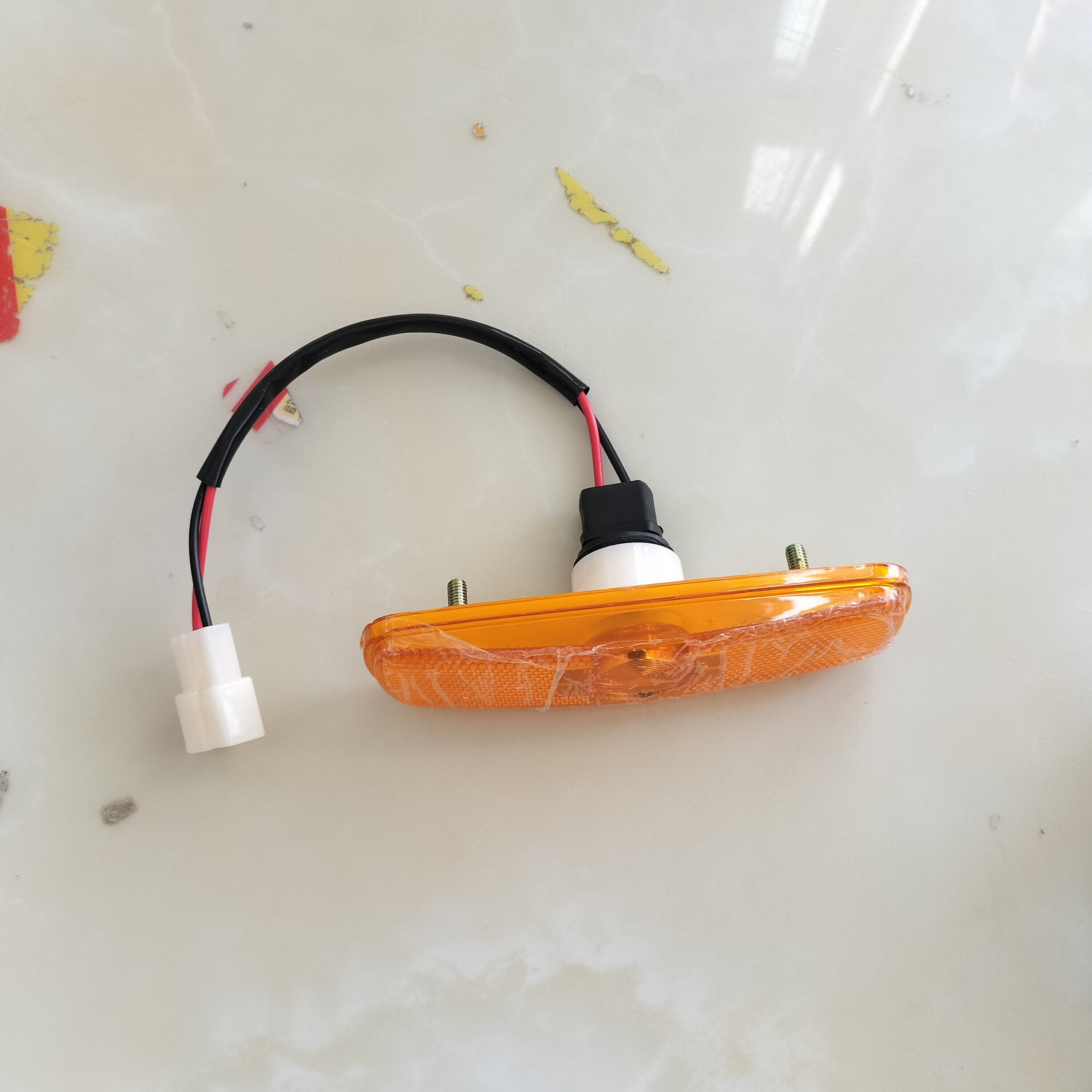 中集LED边灯 CIMC侧标志灯 24V货车边灯中集半挂车边灯黄色示宽灯