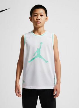 耐克NIKE男生针织背心夏季新新款运动背心 IW1451-100