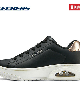 斯凯奇运动2025春女休闲鞋 177700-BLK