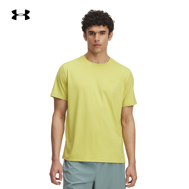 UNDERARMOUR安德玛官方运动2025F/W男短袖T恤 1389802-729