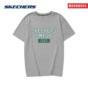 L224M095 004F 针织衫 斯凯奇运动2025夏男短袖