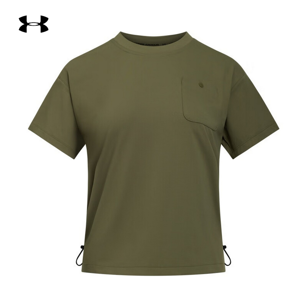 UNDERARMOUR安德玛官方运动2025S/S女短袖T恤 6006015-251