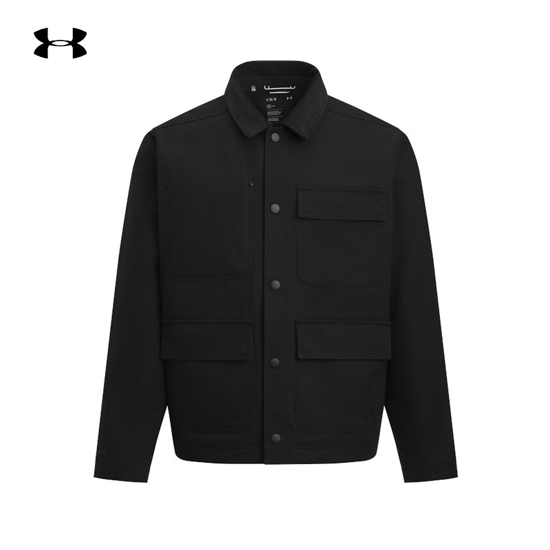 UNDERARMOUR安德玛运动2025F/W男夹棉外套 6000882-001