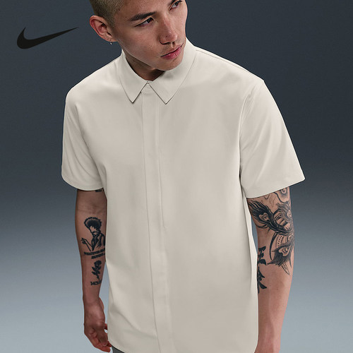 Nike耐克官方运动2025夏男短袖针织衫 HQ6959-133