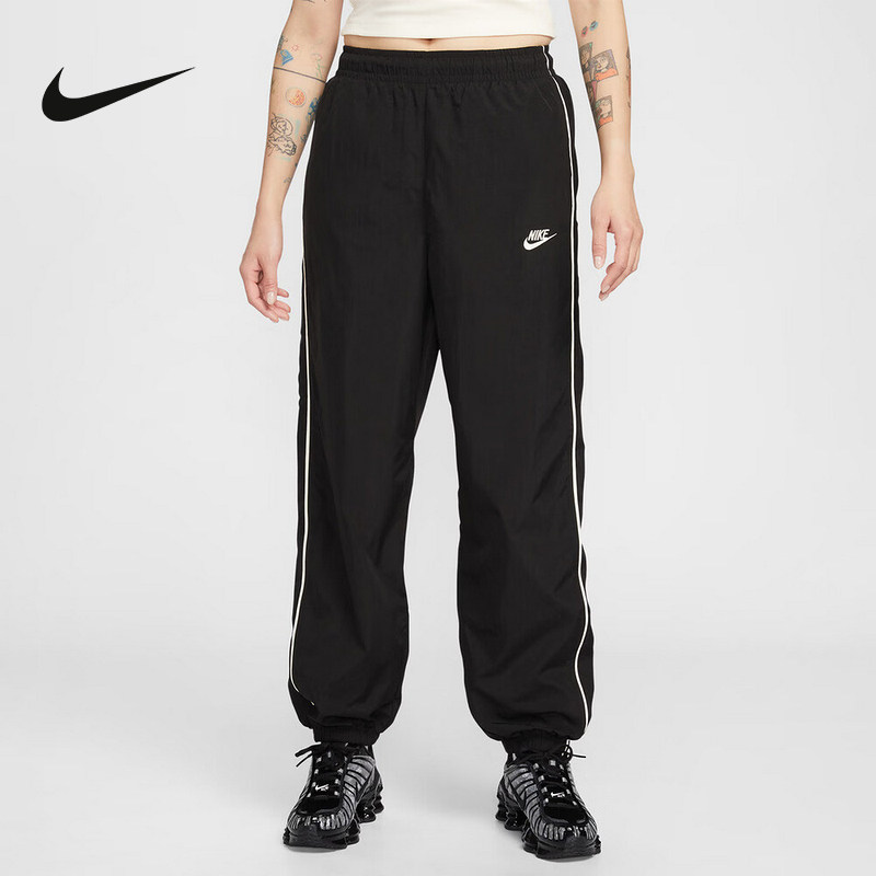 NIKE耐克运动2026春女梭织长裤 IM8032-011,运动服/休闲服装,运动长裤,淘宝优惠券,粉丝福利购,淘宝优惠卷