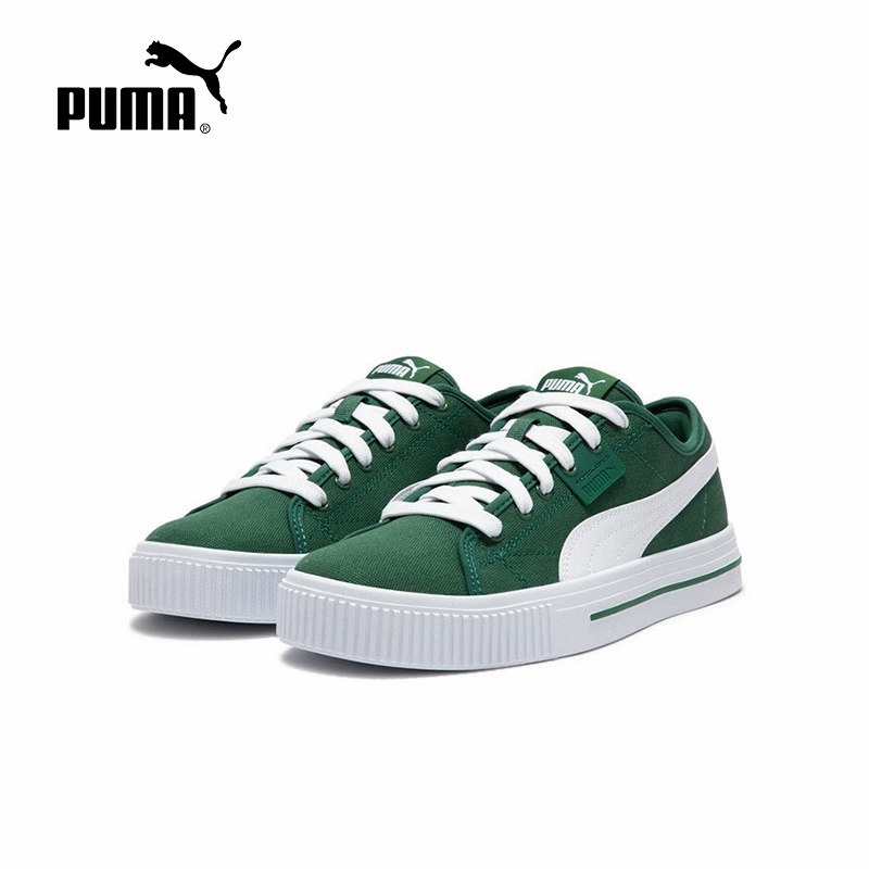 PUMA彪马EVER FS CV男女情侣同款低帮撞色复古休闲板鞋386393-04