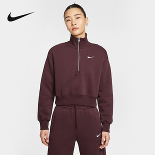 Nike耐克官方运动2025冬女针织套头衫 652 DQ5768