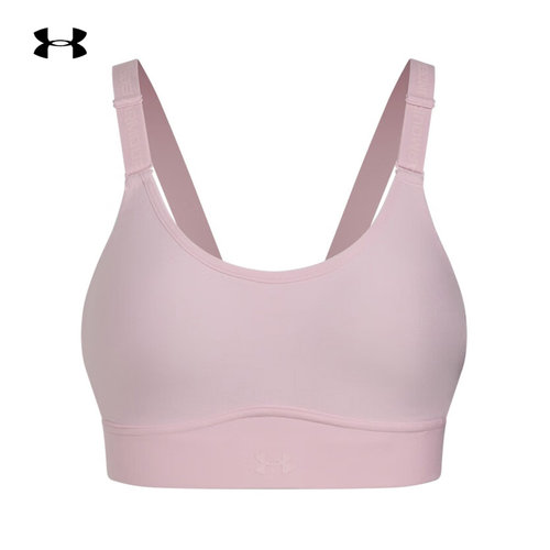 UNDERARMOUR安德玛官方运动2025S/S女运动BRA 1384123-647