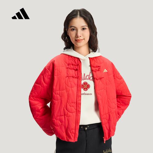 adidas阿迪达斯官方运动2026春女短棉服 KS0630