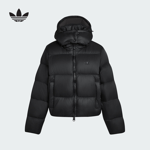 adidas阿迪达斯官方运动2025冬女短羽绒服 KG4905