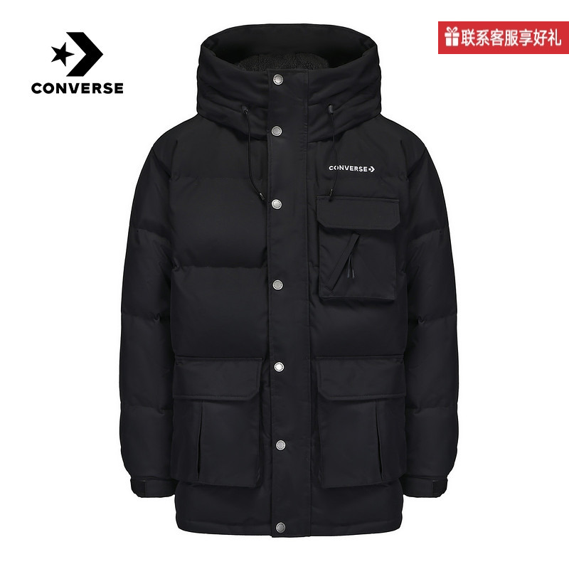 匡威Converse官方运动2025冬男羽绒服 10026917-A03
