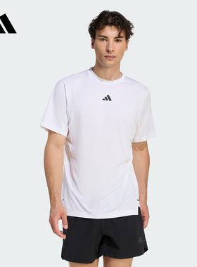 adidas阿迪达斯官方运动2026夏男短袖T恤 KE9934