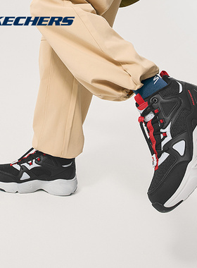 SKECHERS斯凯奇运动2025冬男童休闲鞋 405328L-BGRD