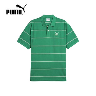 PUMA彪马官方旗舰2024夏男短袖 627122 POLO