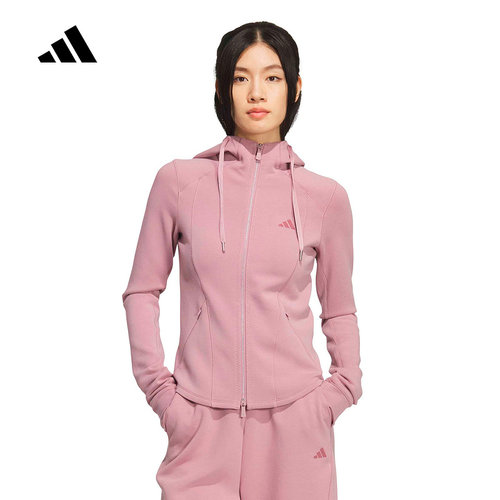 adidas阿迪达斯官方运动2026春女针织夹克 KH2700