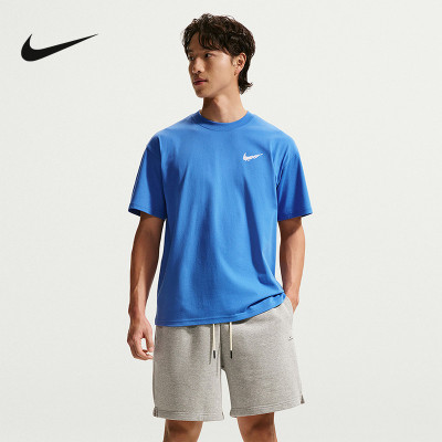 NIKE耐克男子夏新款健身运动短袖背部图案休闲百搭T恤 II0692-427