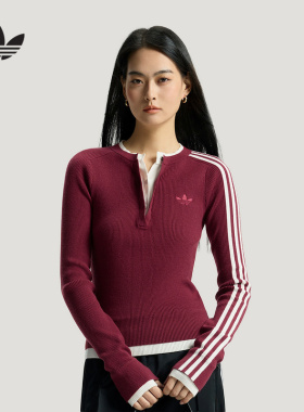adidas阿迪达斯官方运动2026春女针织衫 KS5332