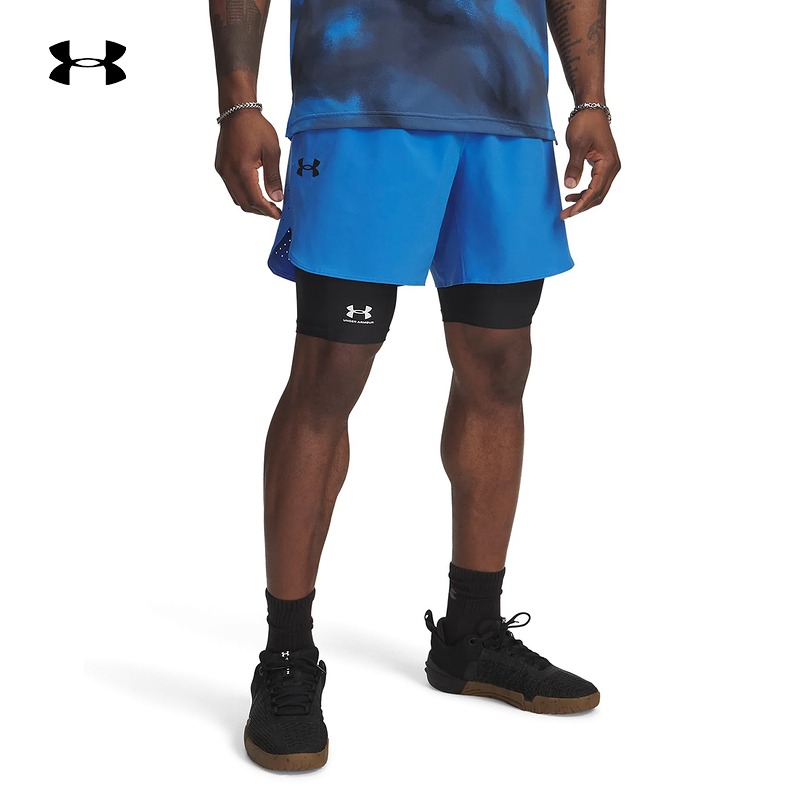 UNDERARMOUR安德玛运动2025F/W男梭织短裤 1376782-402