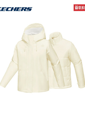 斯凯奇运动2025春女梭织外套 P125W013-01PJ