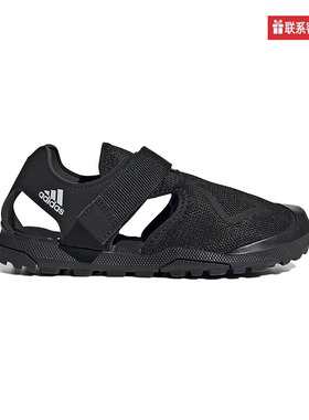 阿迪达斯男童凉鞋夏新款小大童儿童户外防滑包头沙滩鞋童鞋S42671