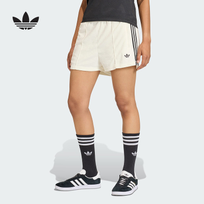 adidas阿迪达斯官方运动2026夏女针织短裤 KD1397