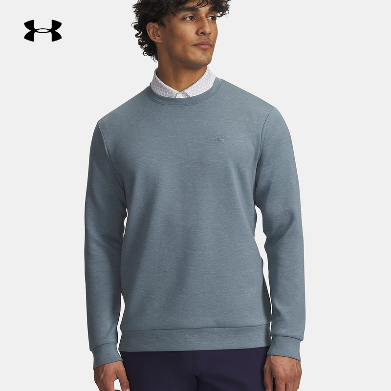 UNDERARMOUR安德玛运动2025F/W男圆领卫衣 1387122-587