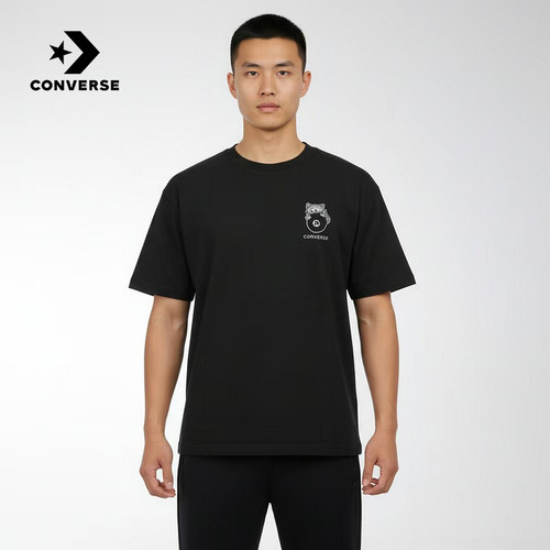 Converse匡威2026夏男女同款运动短袖百搭休闲宽松T恤 UCK032-023