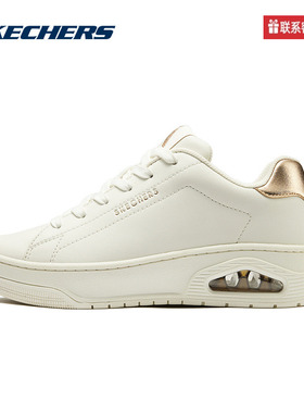 斯凯奇运动2025春女休闲鞋 177700-WHT