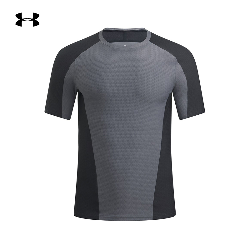UNDERARMOUR安德玛官方运动2025F/W男短袖T恤 6007843-026