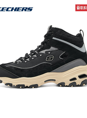 斯凯奇运动2025冬女休闲鞋 169075-BKGY
