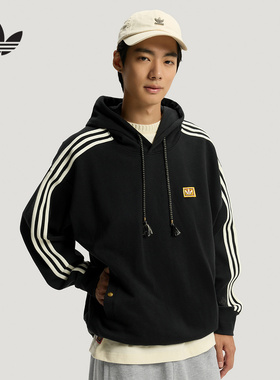 adidas阿迪达斯官方运动2026春男连帽卫衣 KT0645