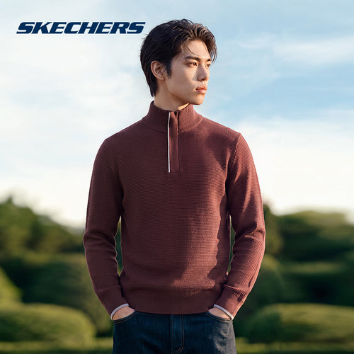 SKECHERS(斯凯奇)|（新款）2026冬男卫衣 L426M145-04ZT