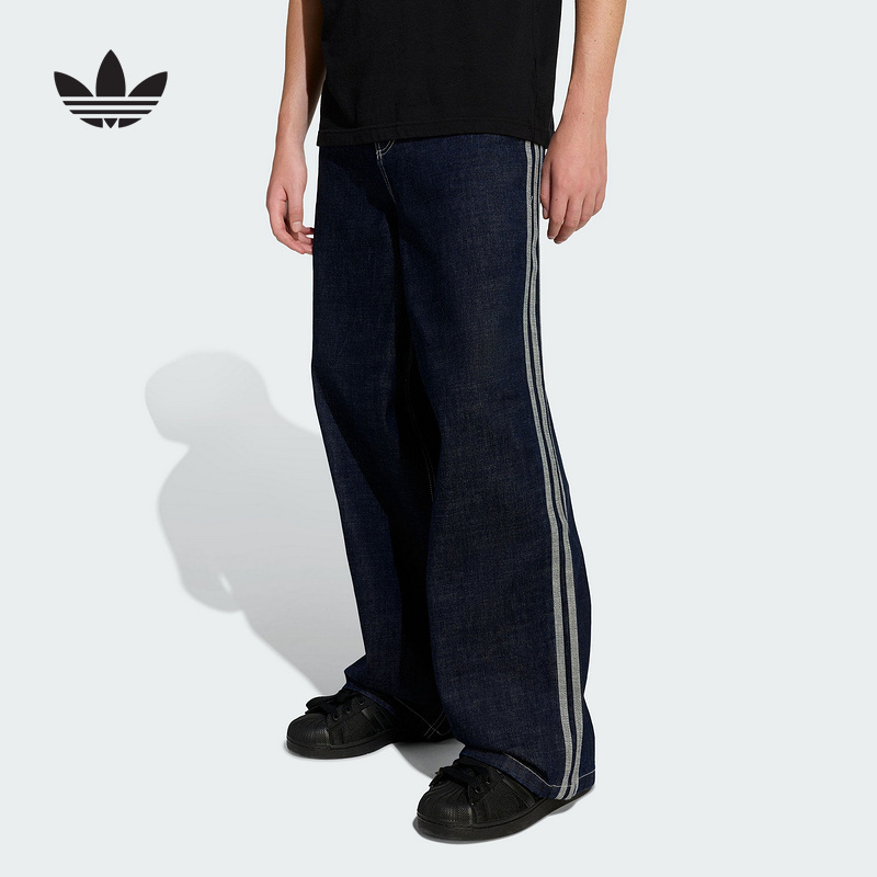 adidas阿迪达斯官方运动2026春男牛仔长裤 KS6916