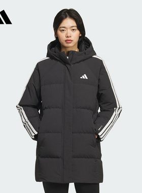 adidas阿迪达斯官方运动2025冬女中长羽绒服 KC2486