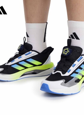 adidas阿迪达斯官方运动2026夏男大童跑步鞋 KH5657