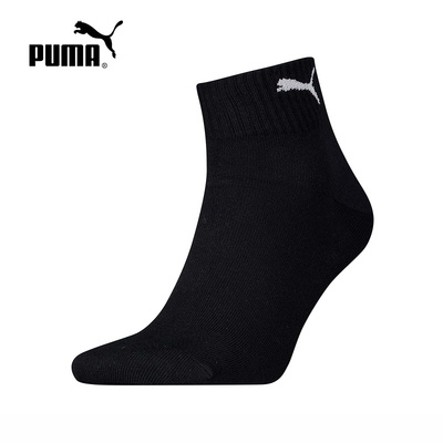 PUMA彪马夏季新款男袜女袜休闲袜运动跑步透气舒适短袜947649-01