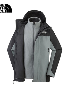 THE NORTH FACE北面运动户外2025F/W男三合一夹克 NF0A8DRFK9B1