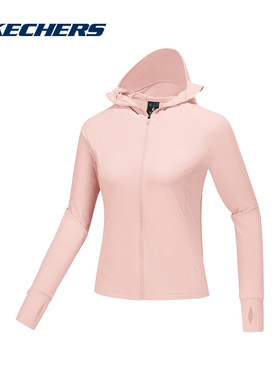 斯凯奇运动2025夏女梭织外套 P225W123-053G