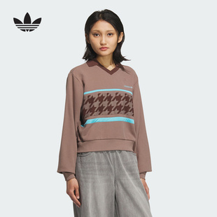 adidas阿迪达斯官方运动2025冬女POLO领卫衣 KC2690