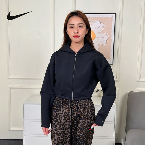 Nike耐克官方运动2025冬女针织夹克 HV2077-010