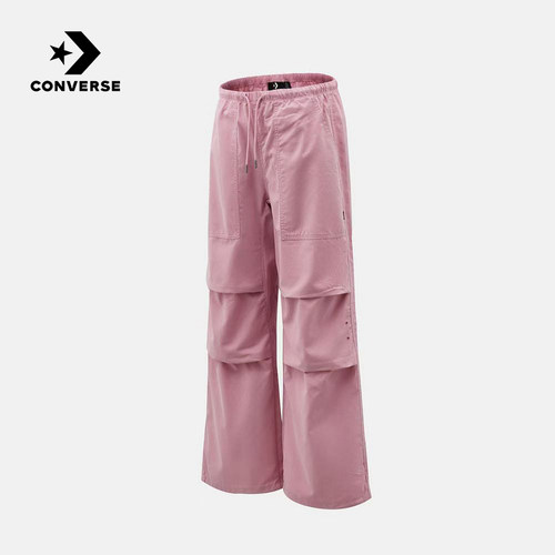 Converse匡威女款运动休闲长裤百搭潮流直筒裤工装裤 WCJ686-PCG