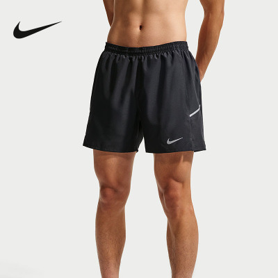 耐克NIKE男子夏季新款休闲裤跑步透气运动裤梭织短裤 IF2045-010