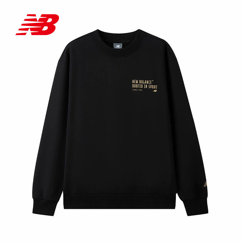 New Balance运动2025冬男卫衣 AMT54321-BK