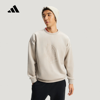 adidas阿迪达斯官方运动2026春男卫衣 KE4068