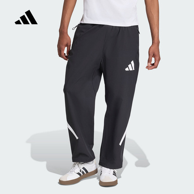 adidas阿迪达斯官方运动2025秋男梭织长裤 KE4876